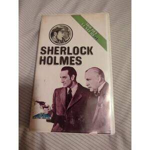 Rare Sherlock Holmes Double Feature #1 VHS Tape Secret Weapon Terror by Night